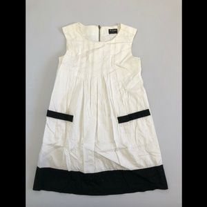 BCBG Women's White Sleeveless Dress Size 2